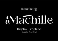 Machille Font - Featured Image
