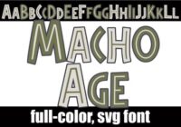 Macho Age Font - Featured Image
