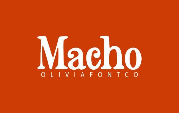 Macho Font - Featured Image