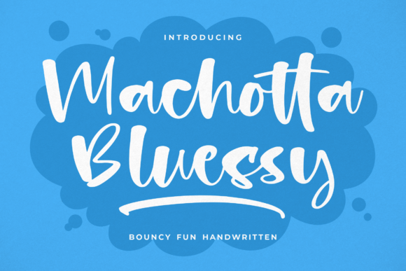 Machotta Bluessy Font - Featured Image