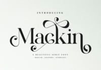 Mackin Font - Featured Image