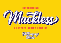 Mackless Font - Featured Image