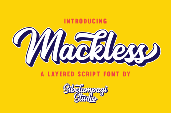 Mackless Font - Featured Image