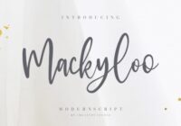 Mackyloo Font - Featured Image