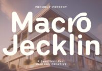 Macro Jecklin Font - Featured Image