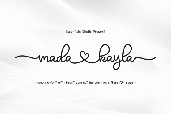 Mada Kayla Font - Featured Image