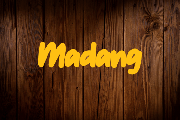 Madang Font - Featured Image