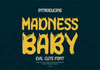 Madness Baby Font - Featured Image