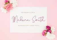 Madona Smith Font - Featured Image