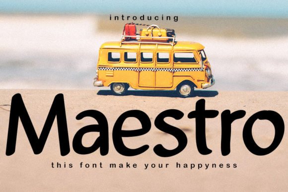 Maestro Font - Featured Image