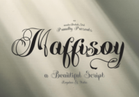 Maffisoy Font - Featured Image