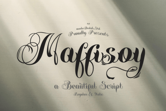 Maffisoy Font - Featured Image