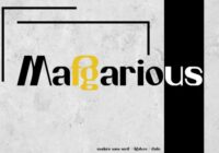 Mafgarious Font - Featured Image