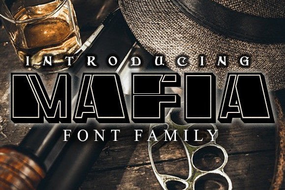 Mafia Font - Featured Image