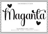 Maganta Font - Featured Image