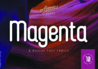 Magenta Family Font - Featured Image