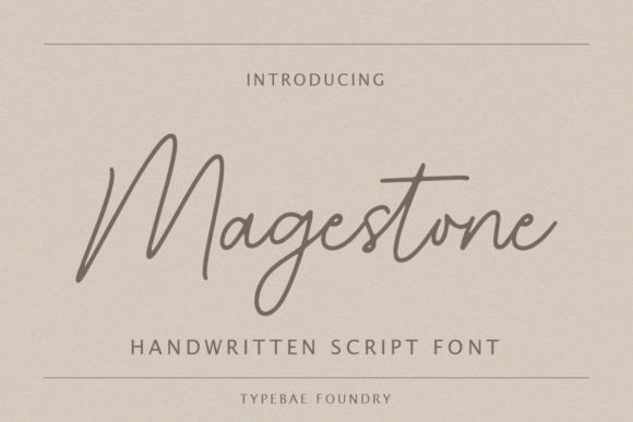 Magestone Font - Featured Image