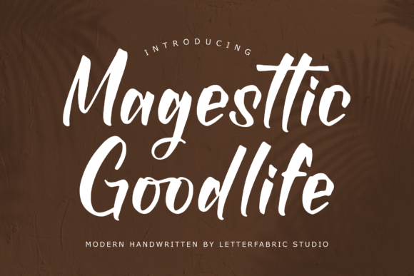 Magesttic Goodlife Font - Featured Image