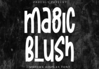 Magic Blush Font - Featured Image