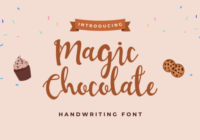 Magic Chocolate Font - Featured Image