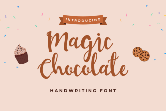 Magic Chocolate Font - Featured Image
