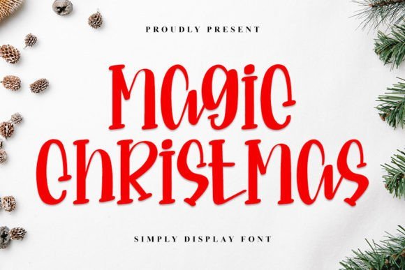 Magic Christmas Font - Featured Image