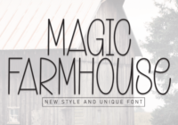 Magic Farmhouse Font - Featured Image