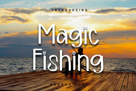 Magic Fishing Font - Featured Image