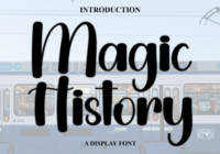 Magic History Font - Featured Image