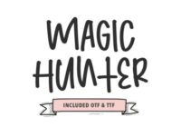Magic Hunter Font - Featured Image