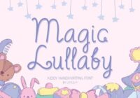 Magic Lullaby Font - Featured Image