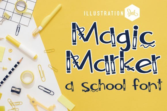 Magic Marker Font - Featured Image