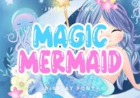 Magic Mermaid Font - Featured Image