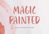 Magic Painted Font - Featured Image