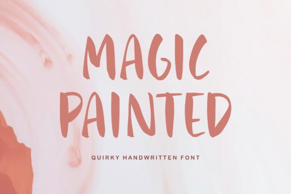 Magic Painted Font - Featured Image