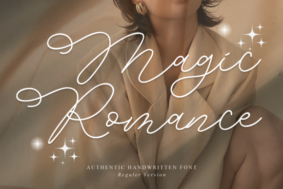 Magic Romance Font - Featured Image