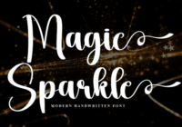 Magic Sparkle Font - Featured Image