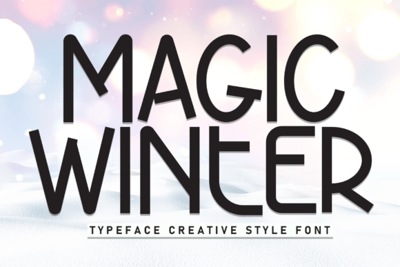 Magic Winter Font - Featured Image