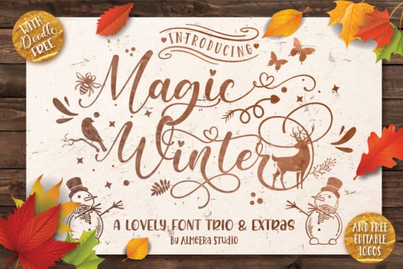 Magic Winter Trio Font - Featured Image