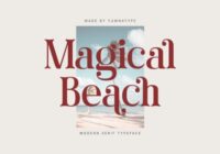 Magical Beach Font - Featured Image