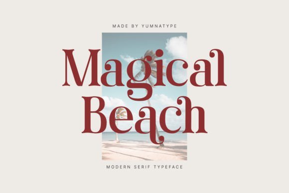 Magical Beach Font - Featured Image