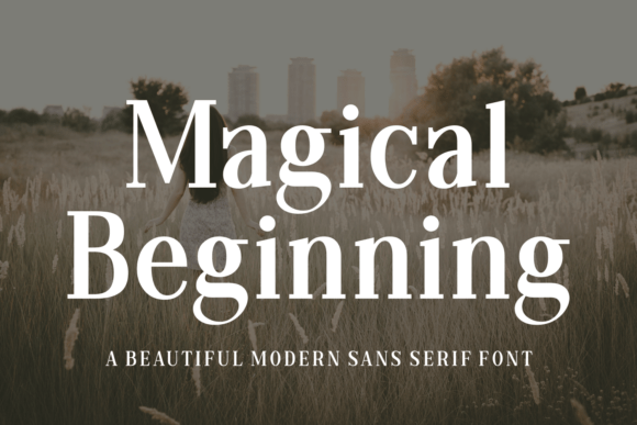 Magical Beginning Font - Featured Image