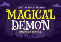 Magical Demon Font - Featured Image