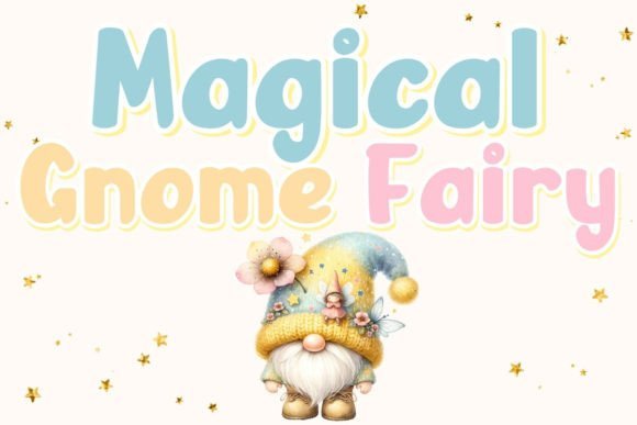 Magical Gnome Fairy Font - Featured Image