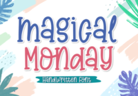 Magical Monday Font - Featured Image