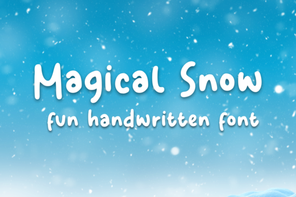 Magical Snow Font - Featured Image