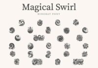 Magical Swirl Font - Featured Image