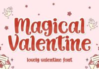 Magical Valentine Font - Featured Image