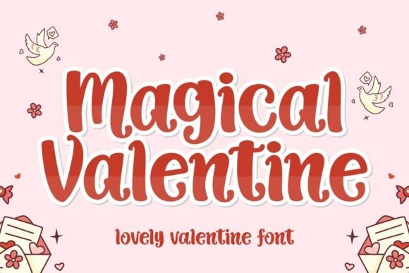 Magical Valentine Font - Featured Image