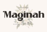 Maginah Font - Featured Image